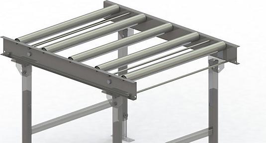 Image du produit Gura Convoyeur à rouleaux, cadre en acier avec rouleaux en acier galvanisé