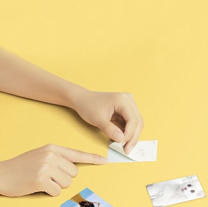 Actual product image Xiaomi Mi Portable Photo Printer Paper (287 g/m², 50 x 76 mm, 20 x)