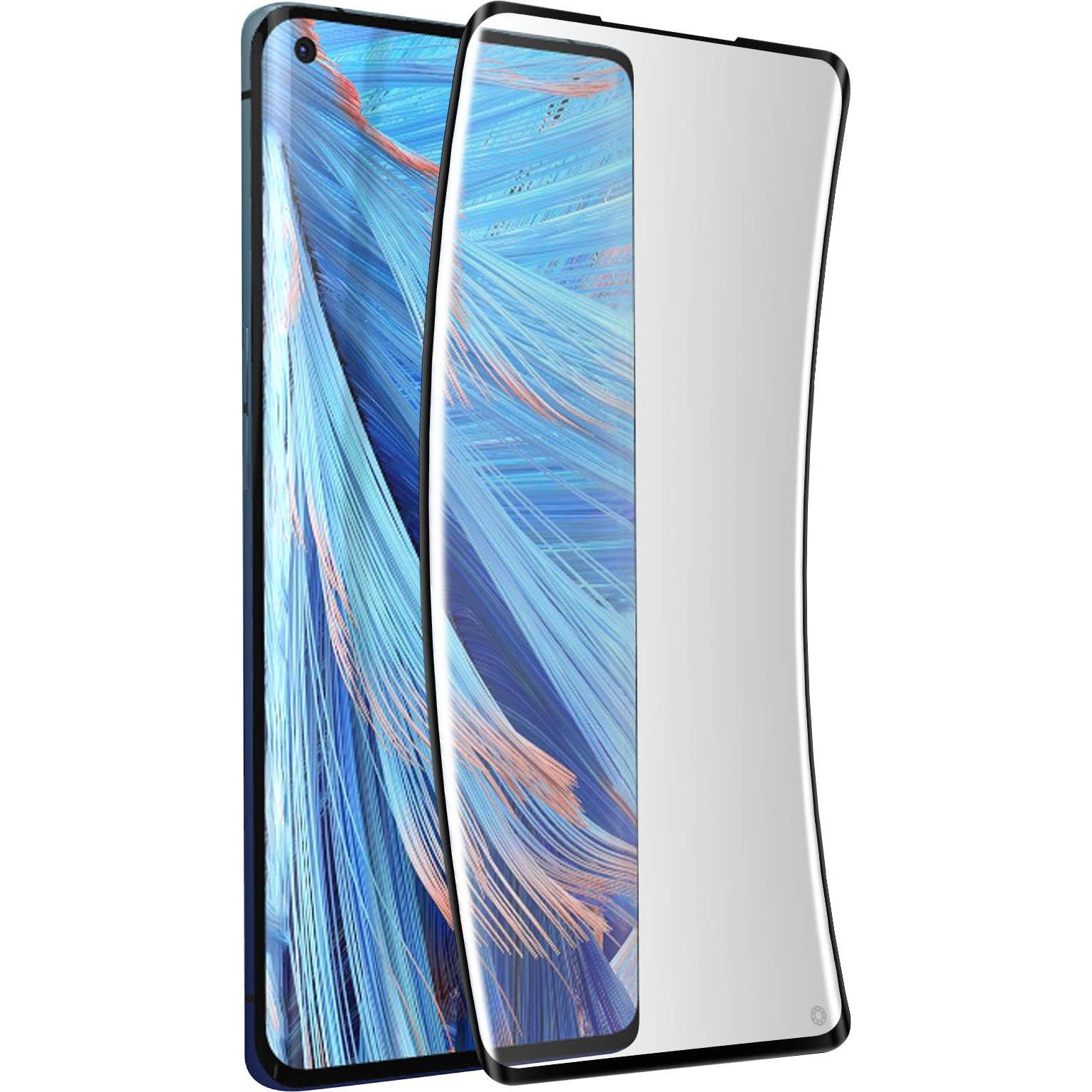 Bigben Connected Fgogfindx2neo (1 Stück, Oppo Find X2 Neo), Smartphone Schutzfolie, Schwarz