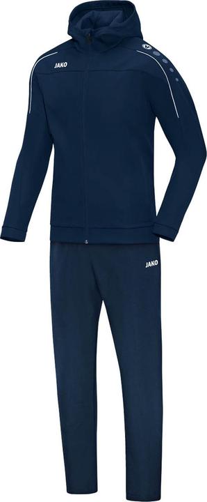 Blu navy con dettagli bianchi