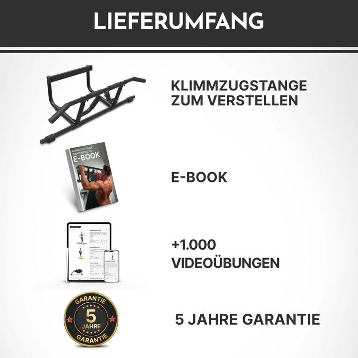 Actual product image Neolymp Verstellbare Klimmzugstange zum Einhängen