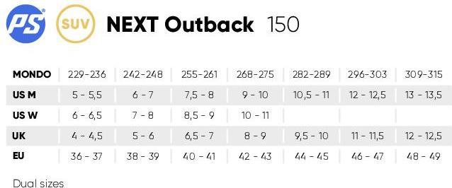 Immagine prodotto Powerslide SUV SKATES Prossimo Outback 150 46-47 (46, 46.5, 47)
