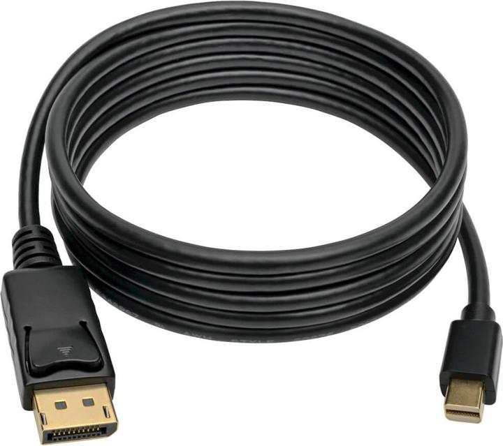 Produktbild Eaton Mini DisplayPort to DisplayPort Adapter Cable M/M 4K 60Hz Black 6ft. 1.8m (1.83 m, DisplayPort)