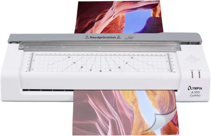 Produktbild Olympia A 350 Combo DIN A3 Laminiergerät m. Hebelschneider (75 - 125 µm, A3, A4)