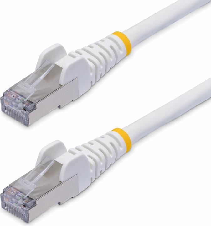 StarTech com 3m White CAT8 Ethernet Cable, Snagless RJ45, 25G/40G, 2000MHz, 100W PoE++, S/FTP, 26AWG (S/FTP, 3 m)