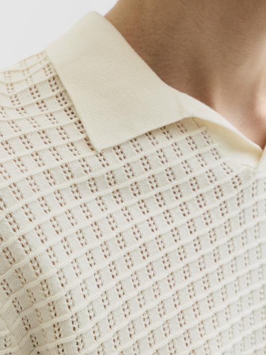 Produktbild Jack & Jones Jornantucket Knit Split Neck Polo Sa26 (M)