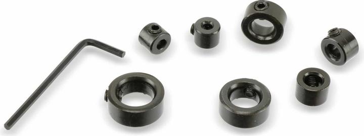 Produktbild BGS Bohrtiefen-Begrenzungs-Satz 8-tlg. (10 mm, 12 mm, 3 mm, 4 mm, 5 mm, 6 mm, 8 mm)