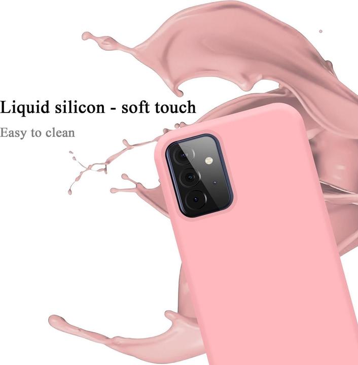 Produktbild Cadorabo TPU Liquid Silicone Case Cover (Samsung Galaxy A72 5G, Samsung Galaxy A72)
