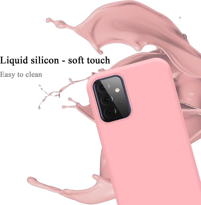 Immagine prodotto Cadorabo Copertura della cassa del silicone liquido TPU (Samsung Galaxy A72 5G, Samsung Galaxy A72)