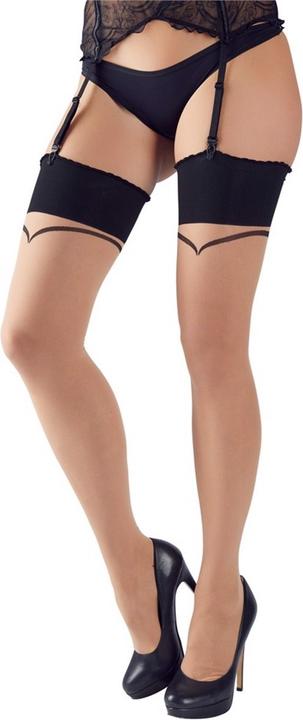 Actual product image Cottelli Collection Suspender stockings "Sandra (S)