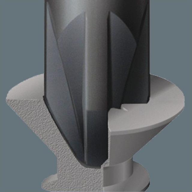 Image du produit Wera Kraftform Micro 12 Electronics 1 (Vis fendues, Torx Plus, Clé Allen, Torx (TX), Recouvrement cruciforme Phillipps (PH))