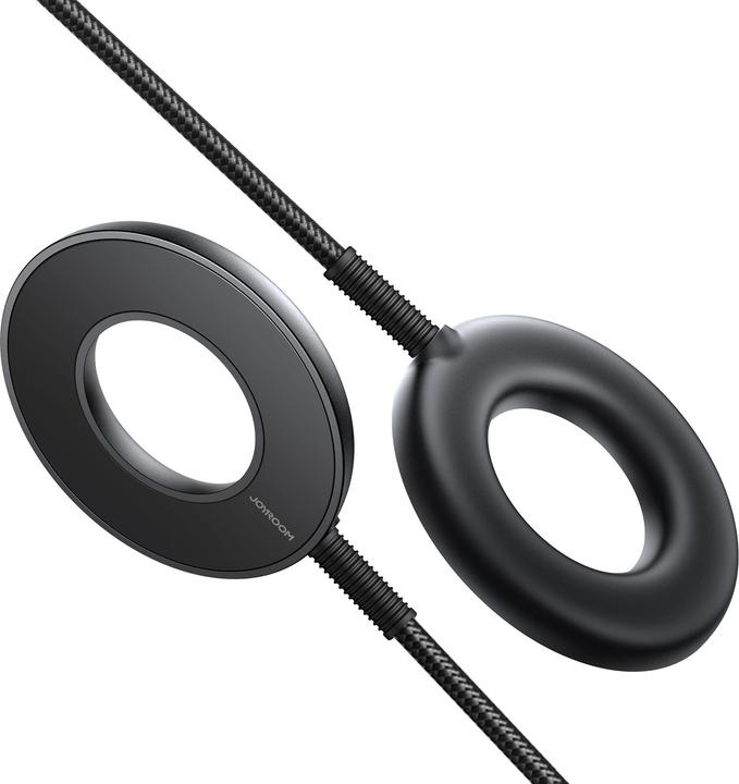 Actual product image Joyroom wireless magnetic charger 15W black (JR-WQM03) (15 W)