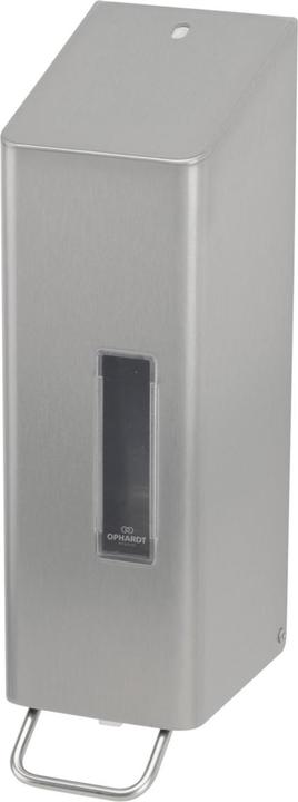 Ophardt Distributore di sapone manuale in acciaio inox 1200ml
