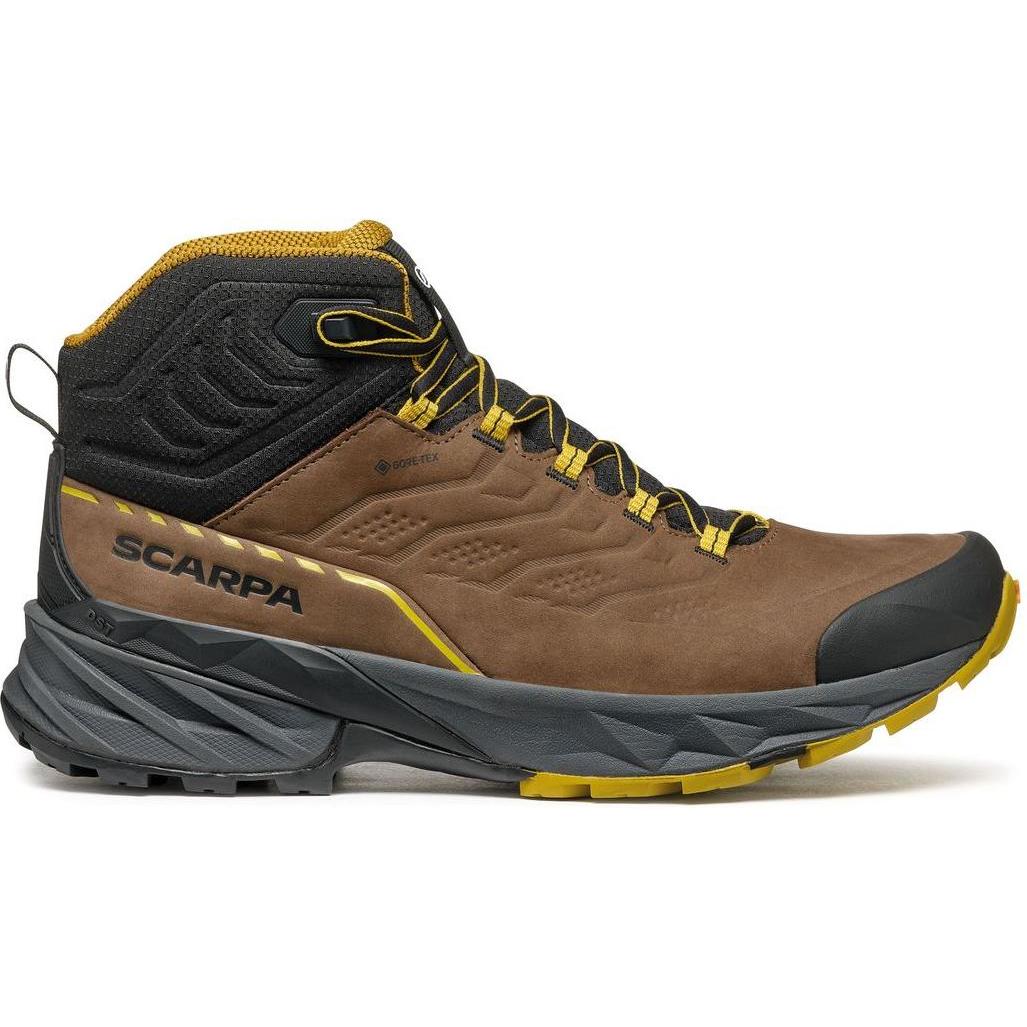 Scarpa, Herren, Wanderschuhe, Rush 2 Pro Mid GTX Brown Sulphur (44.5), Braun