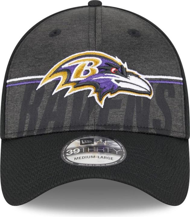 Produktbild New Era 39Thirty Cap - TRAINING 2023 Baltimore Ravens - L/XL (XL)