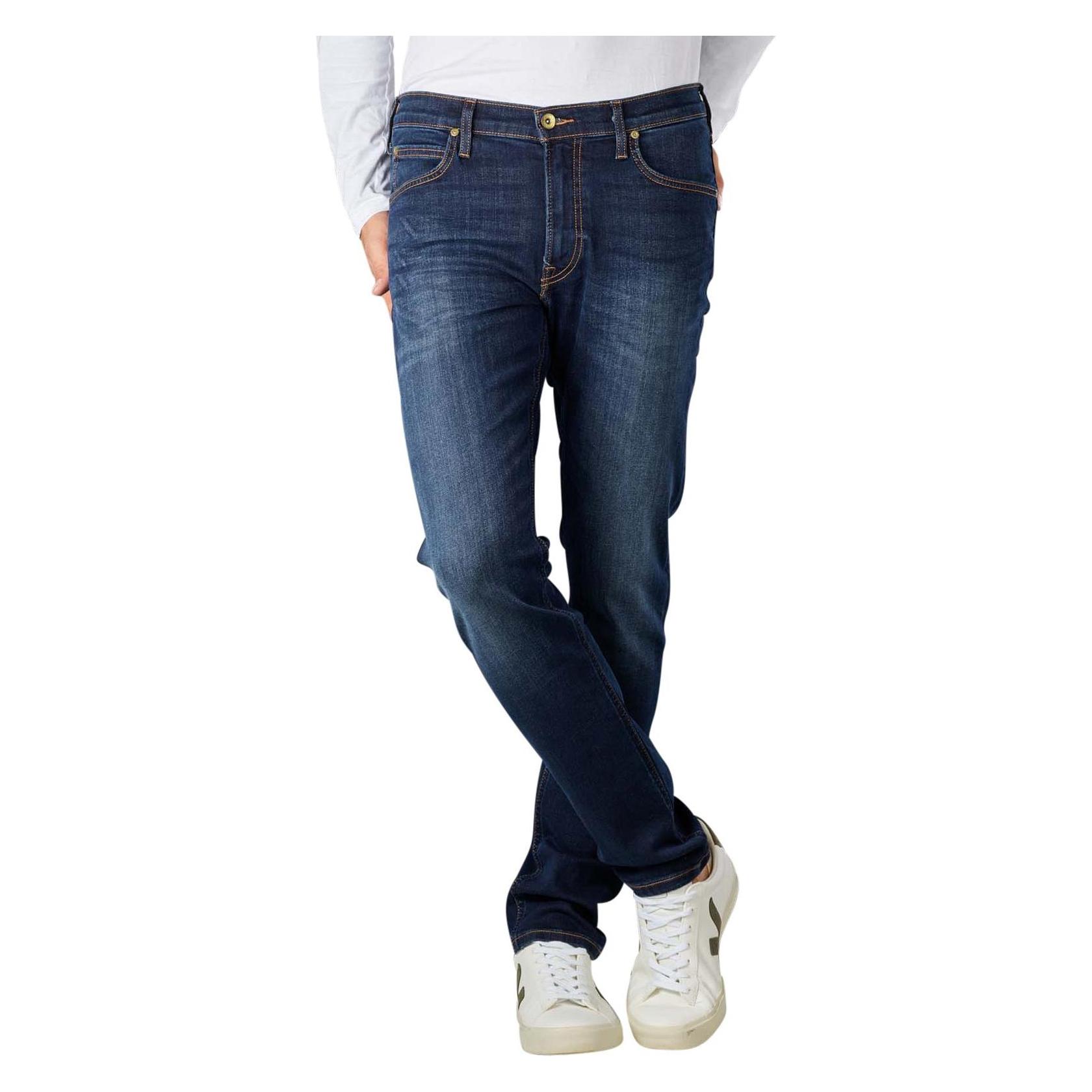 Lee, Mannen, Jeans, Luke High Stretch, Blauw, (W31/L34)