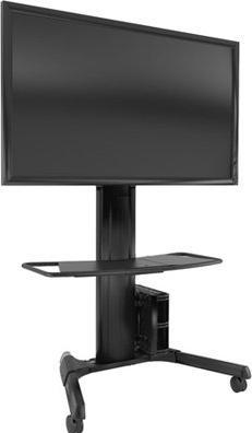 Actual product image Chief MPAUB - Multimedia cart - Black - Flat screen - 56.7 kg - 94 cm (37 inch) (55", 56.70 kg)