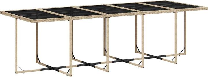 Produktbild vidaXL Garten Essgruppe (275 x 106 x 73 cm)