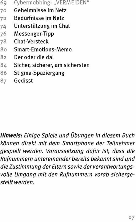 Immagine prodotto Die 50 besten Spiele gegen Cybermobbing (Tedesco, Julia Rossa, Robert Rossa, 2021)