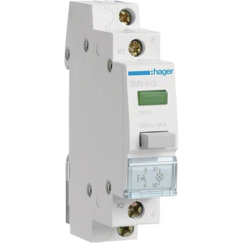Hager Druckschalter (SVN413)