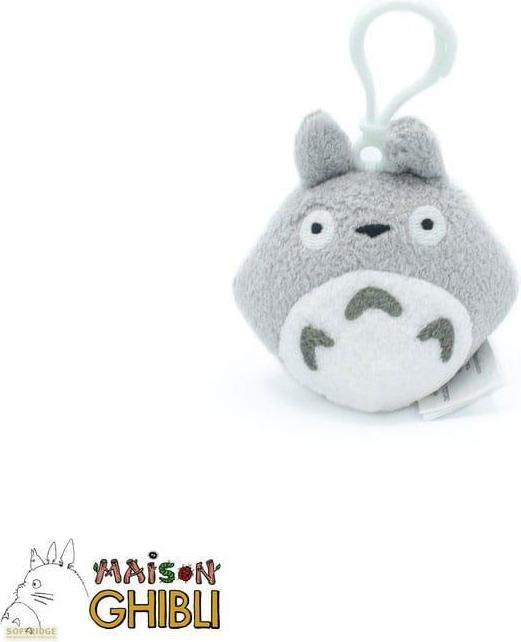 Image du produit - Porte-Clés Peluche Totoro Gris - 8 cm (8 cm)