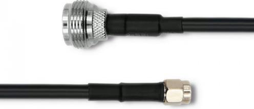 Produktbild Qoltec 57027 coaxial cable LMR400 N-type RP-SMA Black (Antennenkabel)