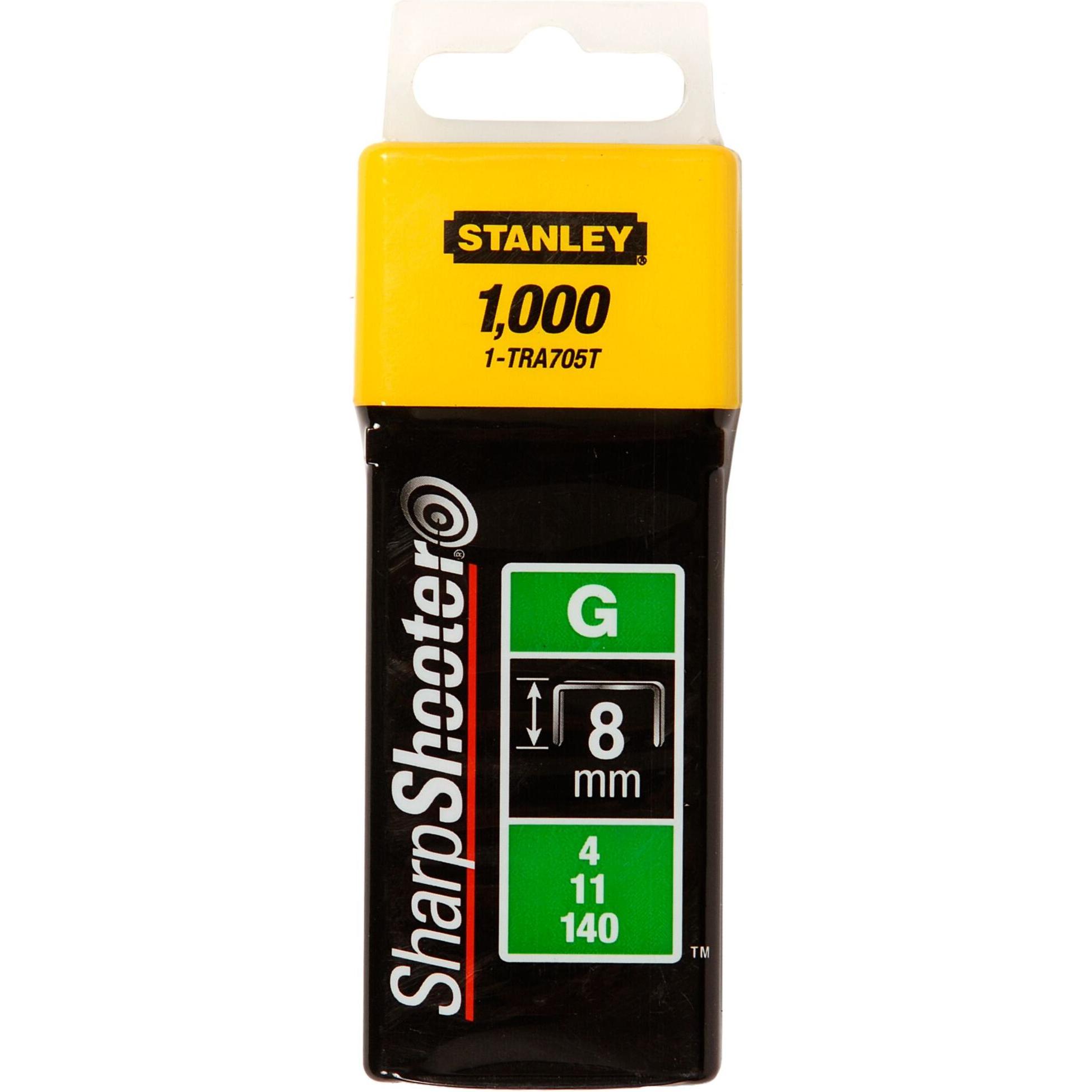 Stanley, Büroklammer, Klammern Typ G (8mm) (1000 x)