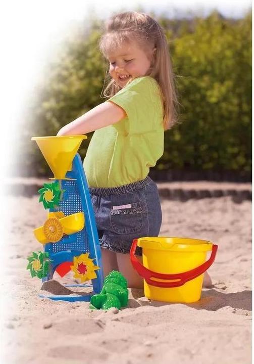 Productafbeelding dantoy Zand- en waterrad en emmerset