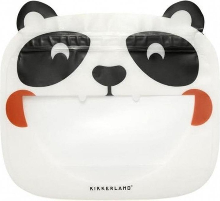 Produktbild Kikkerland Panda Zipper Bag (3 x)