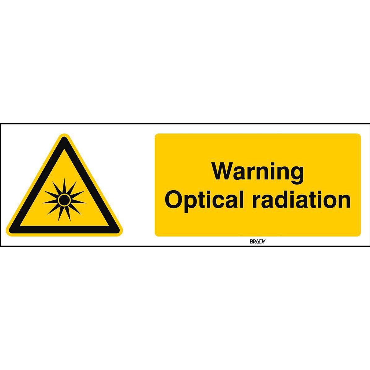 Brady, Sicherheitskennzeichnung, ISO Safety Sign - Warning