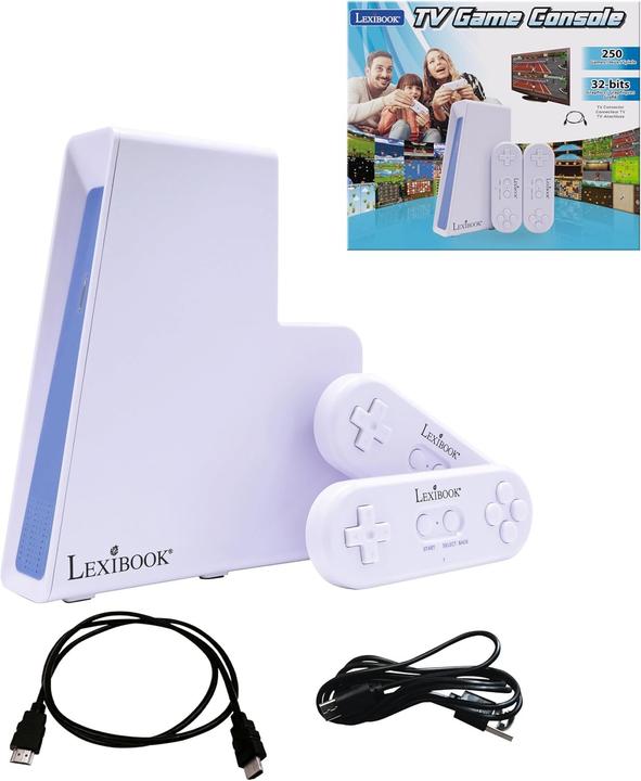 Lexibook TV-Spielkonsole mit drahtlosen Controllern