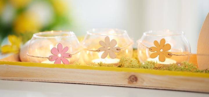 Produktbild VBS Teelichtglas "Bowl", 4 Stück (4 x)
