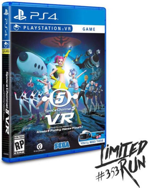 Limited Run Canale spaziale 5 VR Kinda Funky News Flash (tiratura limitata #353) (import) (PS4, EN)