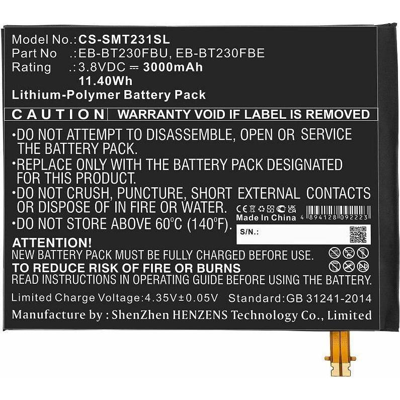 CoreParts Battery for Samsung Tablet, Smartphone Akku