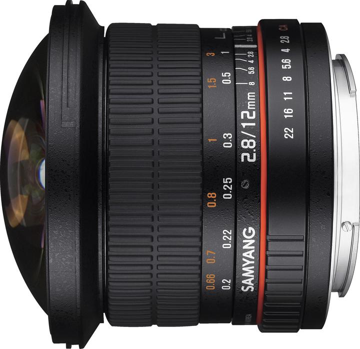 Image du produit Samyang 12mm F2.8 Canon M (Canon EF-M, Plein format)