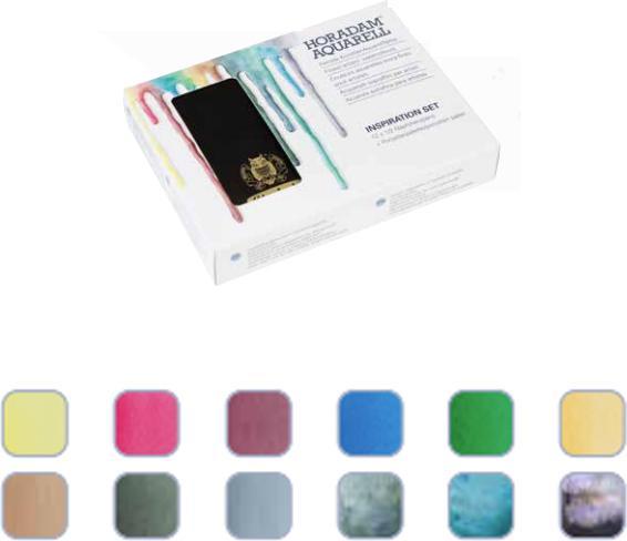 Actual product image Schmincke Watercolour paint Horadam metal box Inspiration (Multicoloured)