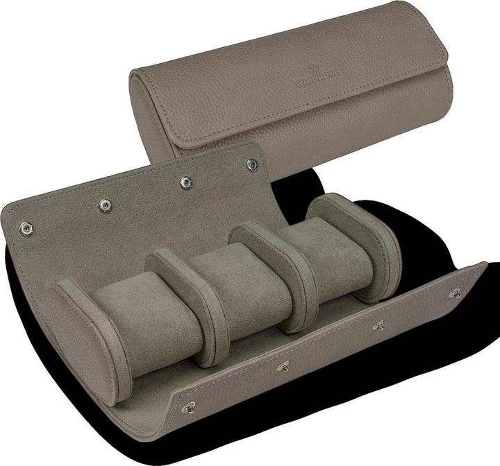 Produktbild Windrose Reise-Uhrenetui (3 Uhren) beige