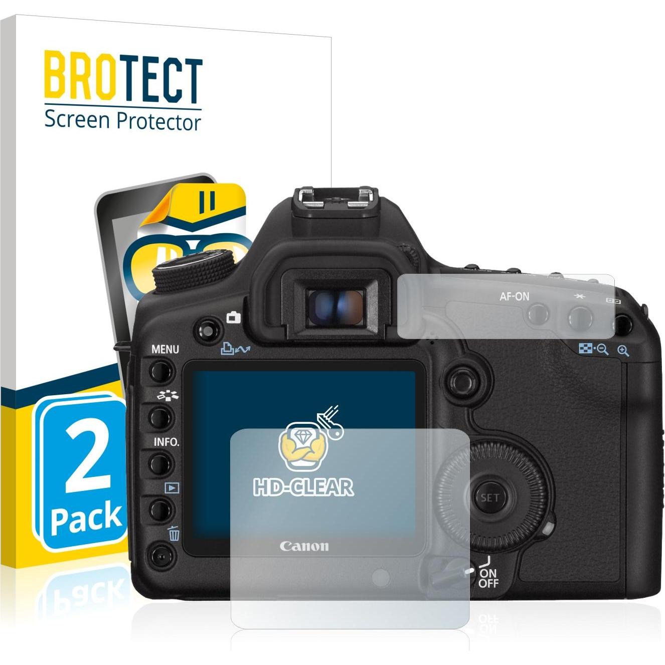 Thumbnail - BROTECT Schutzfolie Displayschutz Klar (Displayschutz, EOS 5D Mark II), Kameraschutz, Transparent