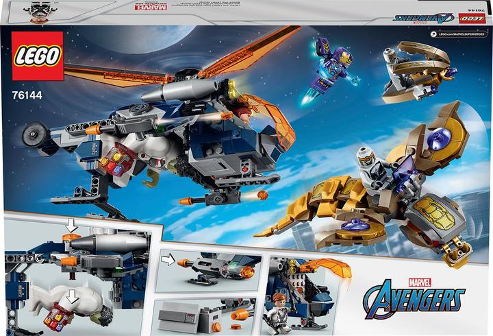 Actual product image LEGO Avengers Hulk Helicopter Rescue (76144, LEGO Marvel)