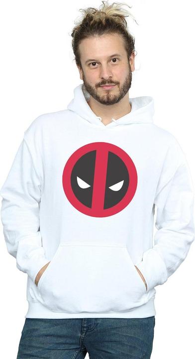 Actual product image Mens Deadpool Large Clean Logo Hoodie (3XL)