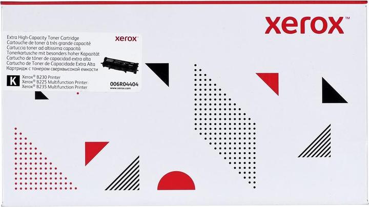 Energielabel Xerox voor laserprinters, 6000 pagina's. 006R04404 zwart (BK)