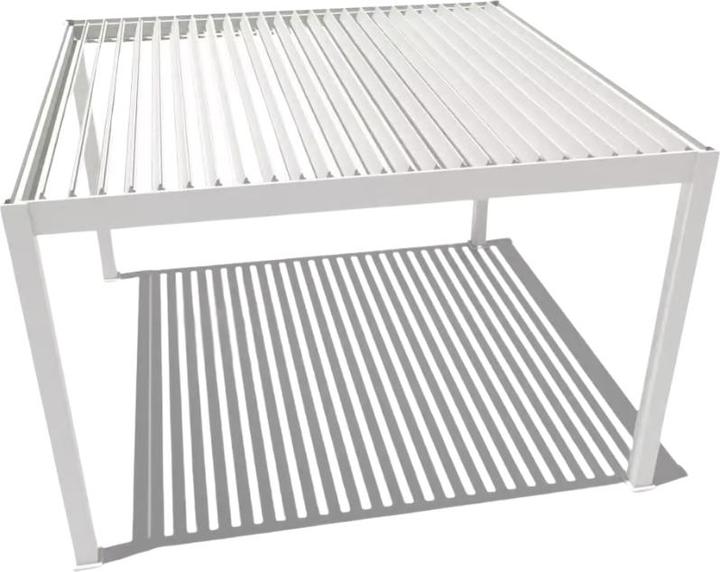 Immagine prodotto Weide elektrische Pergola 4x4m Weiss mit LED (400 cm, 400 cm)