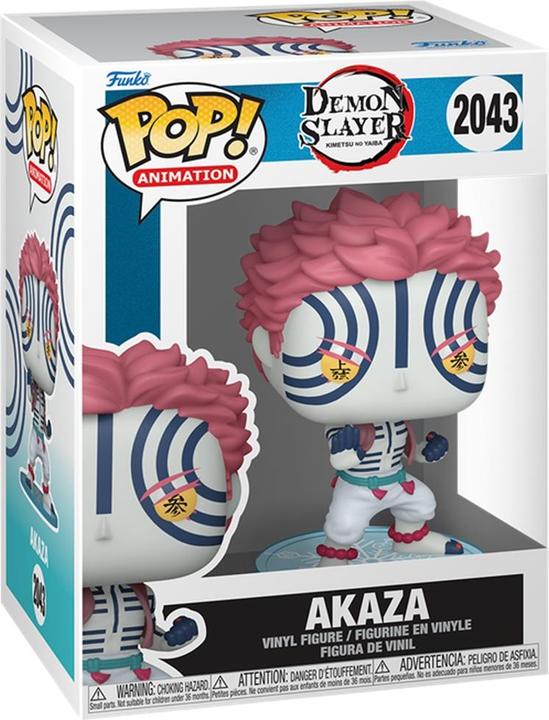 Actual product image Funko POP Demon Slayer Akaza