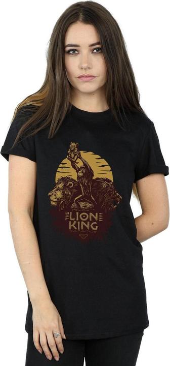 Immagine prodotto Disney The Lion King Movie Sunrise Collage Maglietta Ampia Donna (XL)