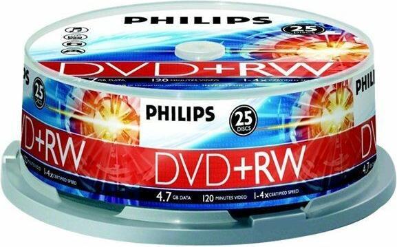 Produktbild Philips DVD+RW 4.7 GB (25 x)