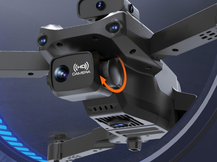 Produktbild VR Shinecon Drohne mit Hinderniserkennung, Flip 360° Imperial Schwarz (10 min)