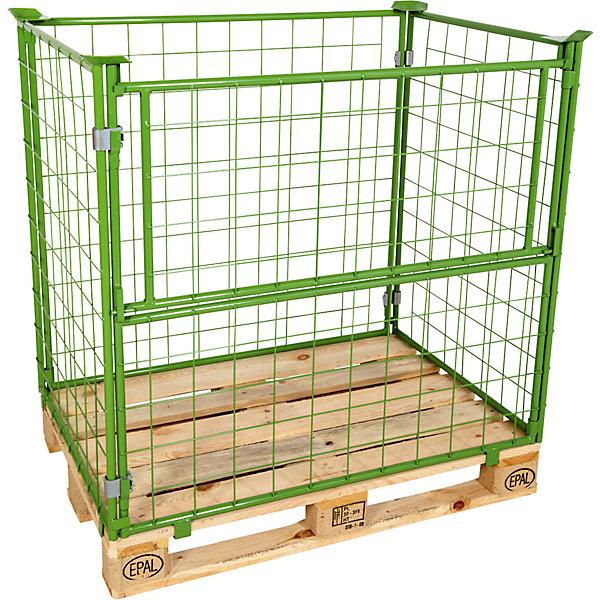 Produktbild eurokraft basic Gitter-Aufsatzrahmen für EUR-Palette