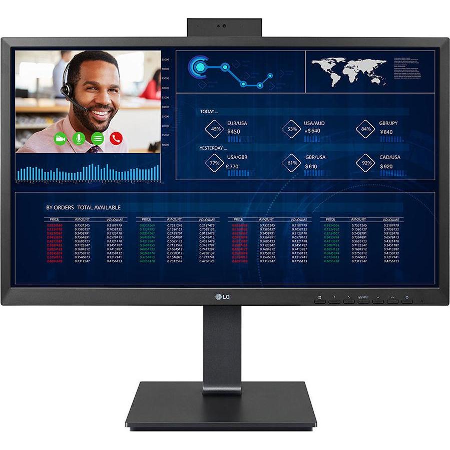 LG Thin Client 24CQ651I-6P.AEU 60,47cm 23,8Zoll Intel Pentium N6005 8GB 16GB eMMC Igel OS black (Intel Pentium N6005, 8 ...