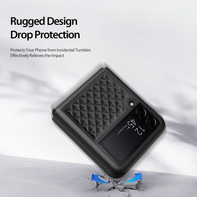 Produktbild Dux Ducis Venice Series Echtleder Case (Samsung Galaxy Z Flip4)