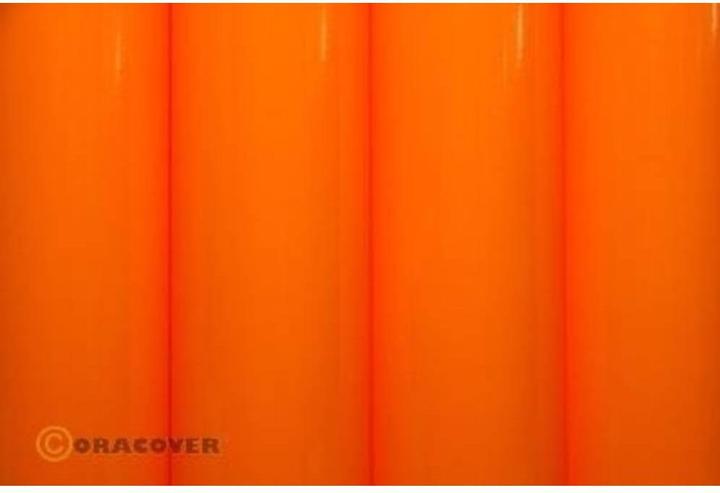 Actual product image Oracover Orastick adhesive foil, signal orange